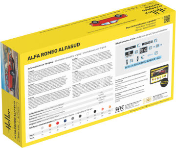 Alfa Romeo Alfasud - Heller 80182 skala 1/43 