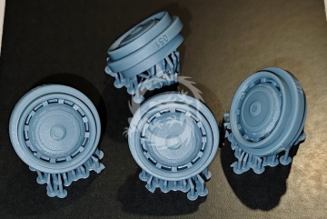 Gaz 24-10-051 Volga wheels + convers - Start 43 ST123 skala 1/24