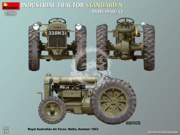Standard N Industrial Tractor. Mod.1940/42 - MiniArt 35466 skala 1/35