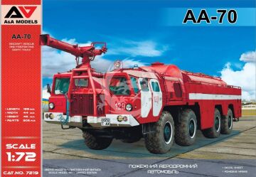 NA ZAMÓWIENIE - AA-70 Airport Firefighting truck - A&A Models AAM7219 skala 1/72