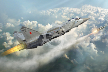 Russian MiG-31 Foxhound - HobbyBoss 81753 skala 1:48