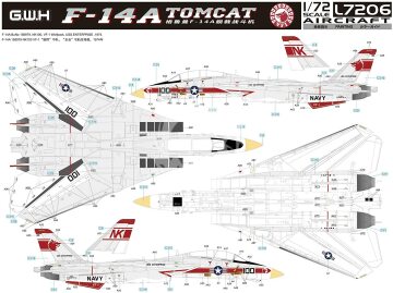 F-14A Tomcat Great Wall Hobby Great Wall Hobby L7206 skala 1/72