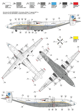 Model plastikowy An-22 A&A Models 4401 skala 1/144