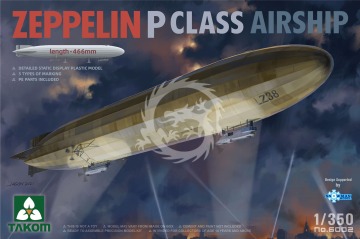 Sterowiec Zeppelin P Class Airship, Takom 6002 skala 1/350