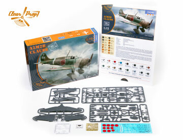A5M2b Claude early version Clear Prop! EXPERT KIT CP72008 skala 1/72