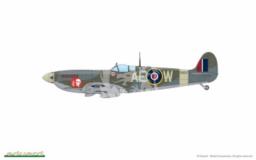 Model plastikowy Spitfire F Mk. IX Weekend Edition Eduard 7460 skala 1/72