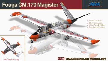 Fouga CM.170 Magister AvantGarde Model Kits AMK 88004 skala 1/48