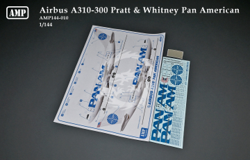 Airbus A310-300 PanAm AMP 144010 skala 1/144