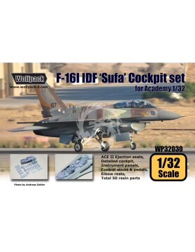 F-16I IDF 'Sufa' Cockpit Set for Academy Wolfpack  WP32030 skala 1/32
