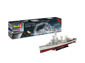 PROMOCYJNA CENA - German Destroyer Class 119 (Z1/Z5) Revell 05179 1/144