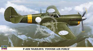 P-40M Warhawk 'Finnish Air Force' Hasegawa 09843 skala 1/48