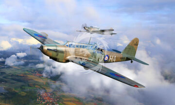 Fairey Battle MKI  - Trumpeter 05831 skala 1/48 