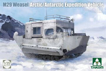 PRZEDSPRZEDAŻ - M29 Weasel Arctic/Antarctic Expedition Vehicle Takom TAK2193 skala 1/35