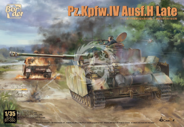 PRZEDSPRZEDAŻ - Pz.Kpfw.IV Ausf.H Late Border Model  BT-050 skala 1/35