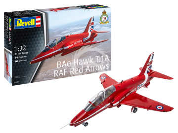 BAe Hawk T.1A Royal Air Force Red Arrows Revell 04284 skala 1/32