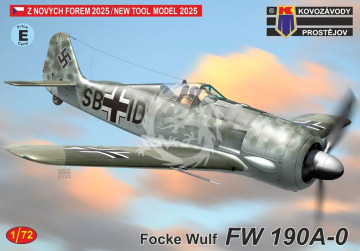 Focke Wulf Fw 190A-0 - Kovozavody Prostejov KPM0489 skala 1/72