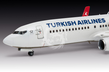 Boeing 737-800 Turkish Airlines - Revell 03772 skala 1/144
