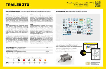 Trailer 3to - Heller 57410 skala 1/24