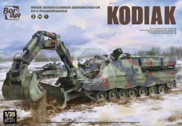 Kodiak Swiss Series/German Demonstrator, AEV-3 Pionierpanzer (2 in 1) - Border Model BT-011 skala 1/35