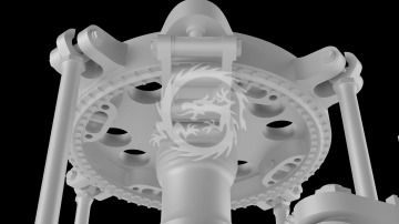 - Main Rotor for MH-60, UH-60 Black Hawk, HH-60 Pave Hawk - Metallic Details MDR72126 skala 1/72