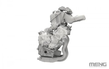  BMW M 1000 RR (Pre-colored Edition) - MENG-Model MT-009s skala 1/9