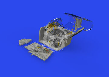  Bf 109K-4 cockpit PRINT - EDUARD 648904 skala 1/48 