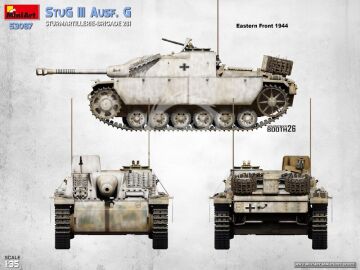 StuG III Ausf. G. Sturmartillerie-Brigade 281 - MiniArt 53087 skala 1:35