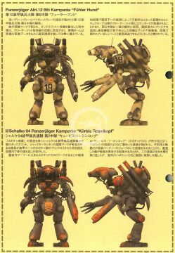 Model plastikowy HUMANOID DACHSHUND, Hasegawa 64120 skala 1/20