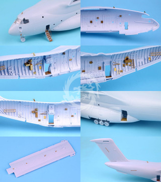 Zestaw dodatków Kawasaki C-2 Transport Aircraft Update set (for Aoshima 1/144), Wolfpack WP14407, skala 1/144