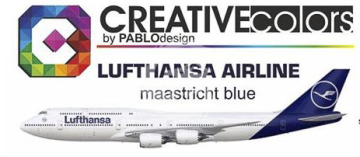 Farba Lufthansa Airline Maastricht Blue - Creativ colors CC-PA024 poj. 30ml