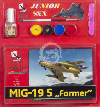 MIG-19S Farmer farby klej pędzle pilnik   Bigmodel skala 1/72