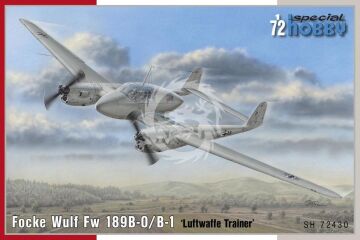 Focke Wulf Fw 189B-0/B-1 ‘Luftwaffe Trainer’ Special Hobby SH72430 skala  1/72