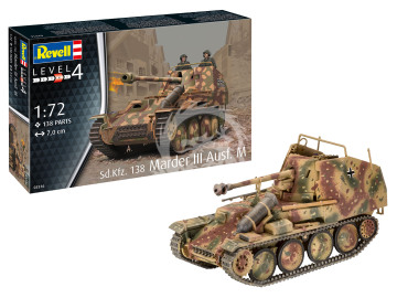 PROMOCYJNA CENA - Sd. Kfz. 138 Marder III Ausf. M Revell 03316 skala 1/72
