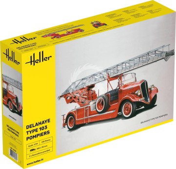Delahaye Type 103 Pompiers Heller 80780 skala 1/24