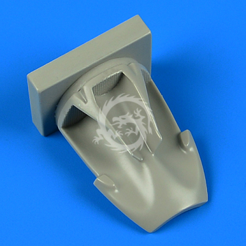 Curtiss P-40B Warhawk - Air Intake for Airfix Quickboost QB 48 864 skala 1/48