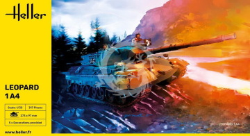 Leopard 1A4 - Heller 81126 skala 1/35