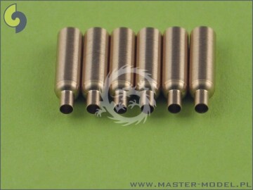 P-40 E - N fairings w/blast tubes for .50cal Browning (6pcs) Master AM-48-025 skala 1/48