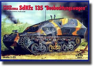 wóz dowódczy SdKFz 135 „Beobachtungswagen“ - RPM 35013 skala 1/35
