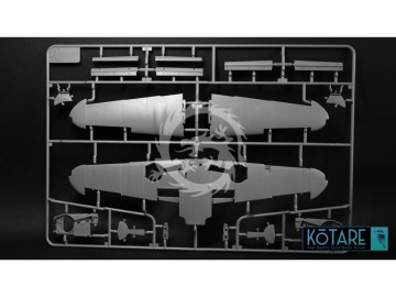  Bf 109K-4 Messerschmitt - Kotare K32009 skala 1/32