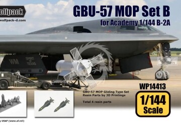 GBU-57 MOP Set B (Gliding Type) for B-2A Spirit - Wolfpack WPD14413 skala 1/144