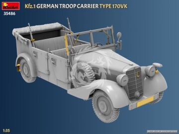  Kfz.1 German Troop Carrier Type 170VK - MiniArt 35486 skala 1/35