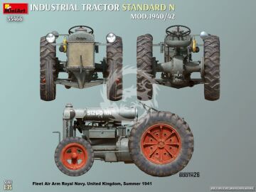 Standard N Industrial Tractor. Mod.1940/42 - MiniArt 35466 skala 1/35
