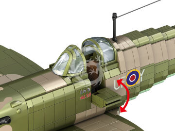  Iron Maiden Spitfire MK.II Aces High - Brick Syste - Revell 00962 skala 1/18