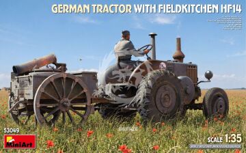 Przedsprzedaż -  German Tractor w/Fieldkitchen Hf14 - MiniArt 53049 skala 1:35