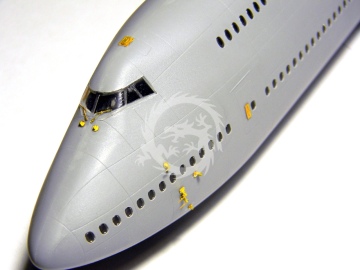 Blaszka fototrawiona do Boeing 747-8 Microdesign MD 144220 skala 1/144