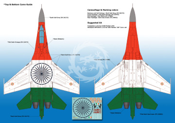 Zestaw kalkomanii dla Su-30K Flanker 'Indian AF Special Marking', Wolfpack WD32003 skala 1/32