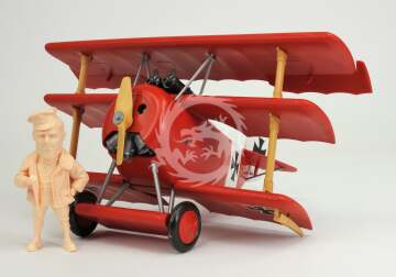 Model plastikowy FOKKER DR.I & RED BARON FULL INTERIOR, SUYATA SK001 skala 1/??