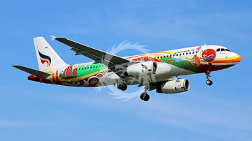 Airbus A320 - Bangkok air HS-PGU - decal BOA14467