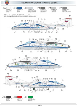 Model plastikowy Myasishchev M-55 