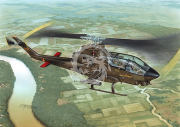 AH-1G Cobra 'Over Vietnam with M-35 Gun System' Hi-Tech Kit Special Hobby SH48230 skala 1/48
